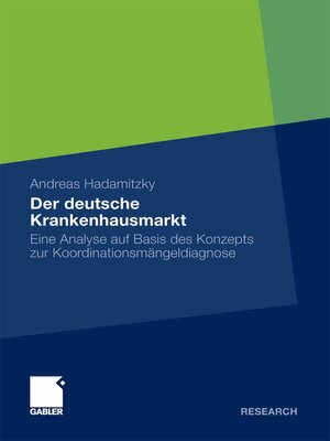 cover image of Der deutsche Krankenhausmarkt